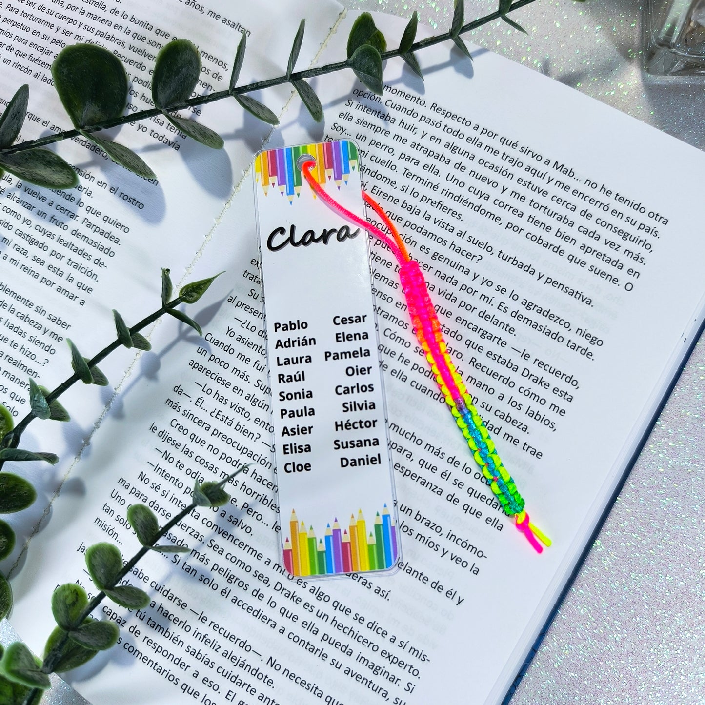 📚 Marcapáginas Personalizado para Profesores