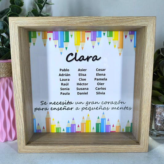 Hucha Personalizada para Profesores