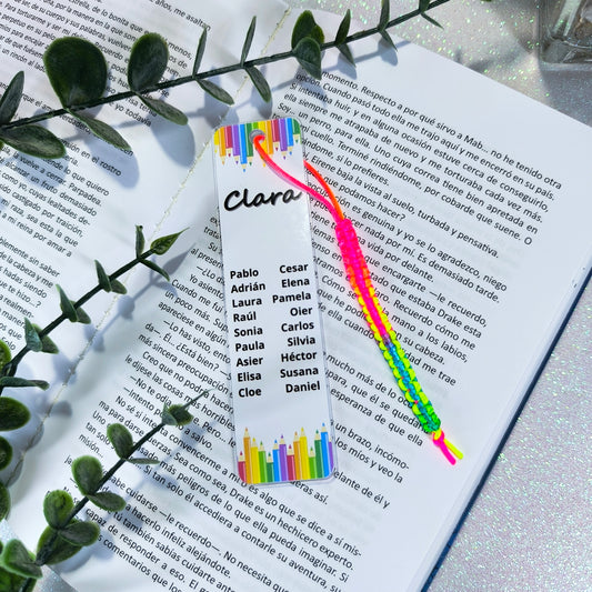 📚 Marcapáginas Personalizado para Profesores