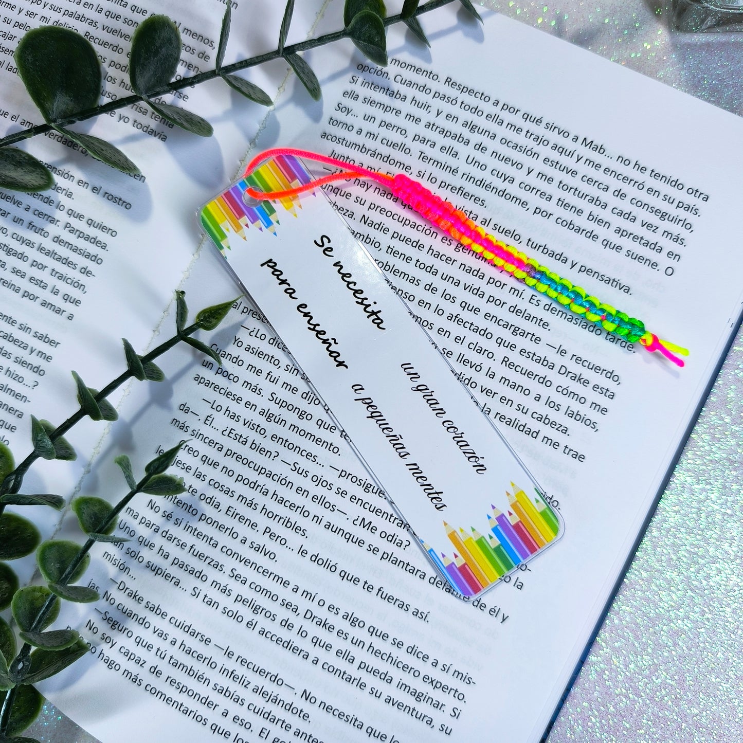 📚 Marcapáginas Personalizado para Profesores
