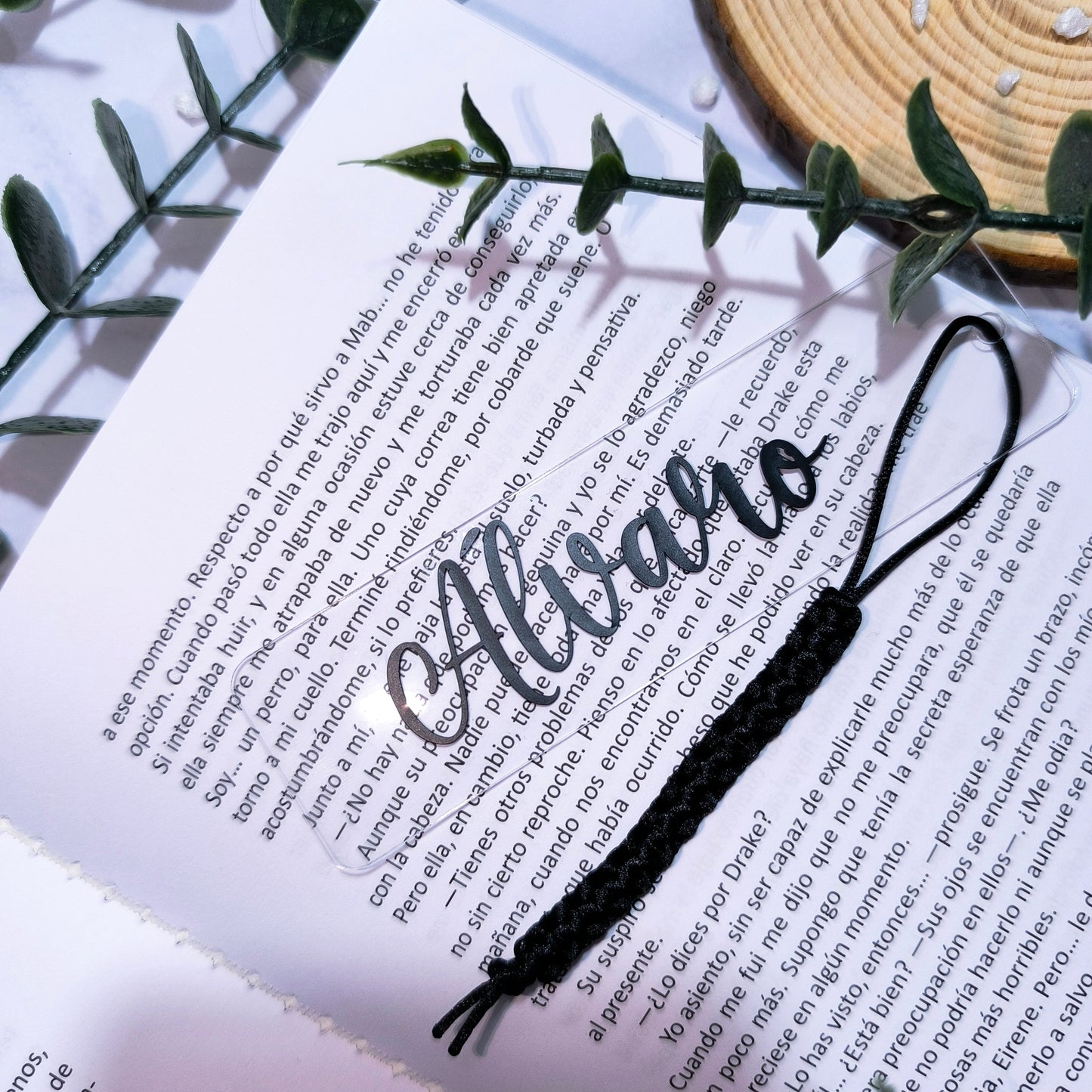 📖 Marcapáginas Personalizado + Tarjeta de Boda