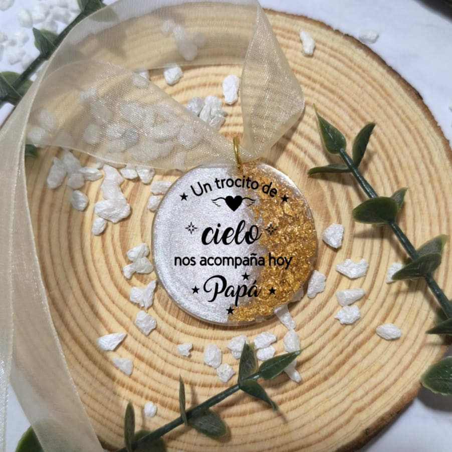 🌸💫 Chapa para el Ramo – Homenaje a un Ser Querido