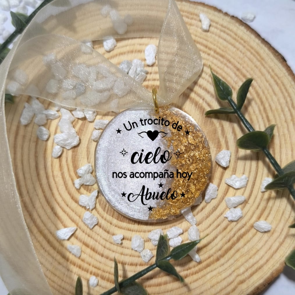 🌸💫 Chapa para el Ramo – Homenaje a un Ser Querido