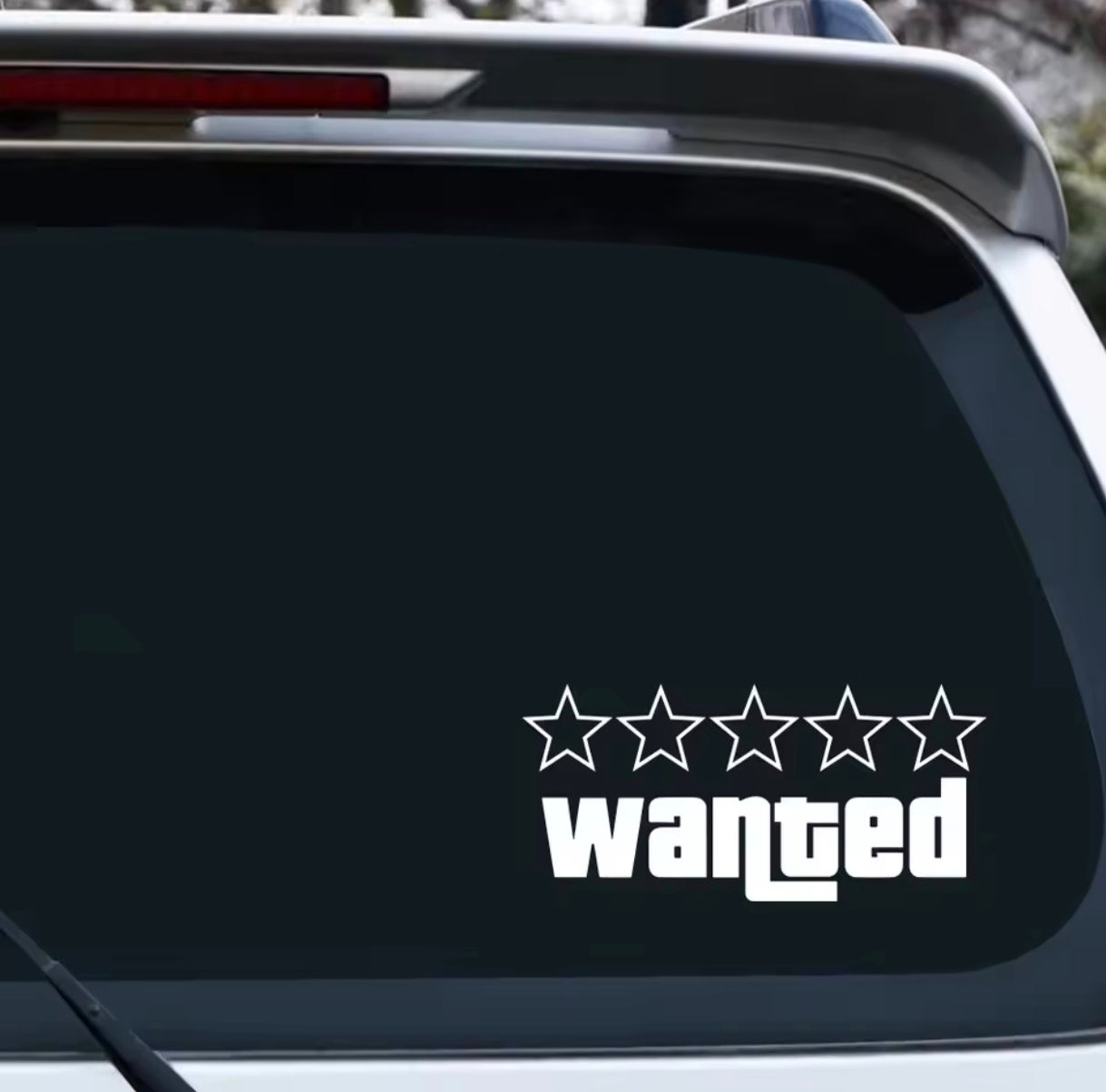 Vinilo WANTED estilo GTA