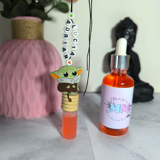 Ambientador Baby Yoda Personalizado para Parejas – Recargable