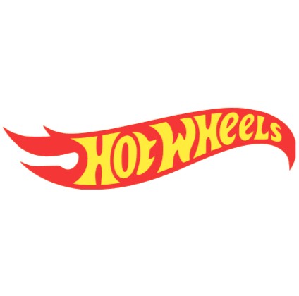 Vinilo decorativo Hot Wheels rojo y amarillo – Adhesivo premium para coche