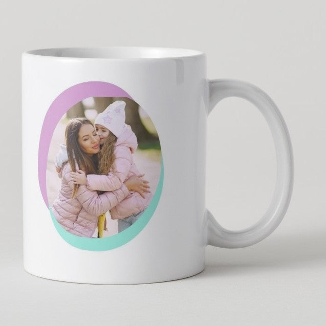 Taza personalizada "Mamá, eres la mejor" con foto