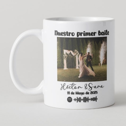 ☕ Taza Personalizada “Nuestro Primer Baile”